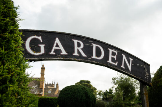 Broadway Horticultural Show Garden sign