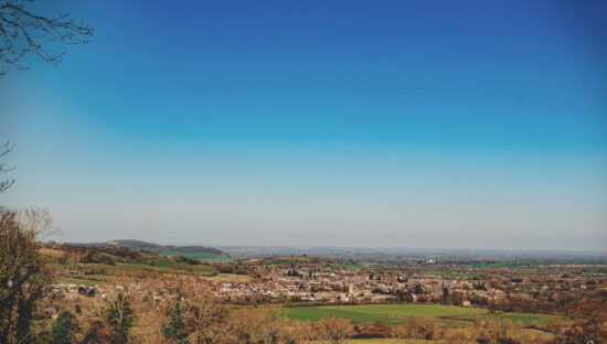 Winchcombe Town from Bela's Knapp