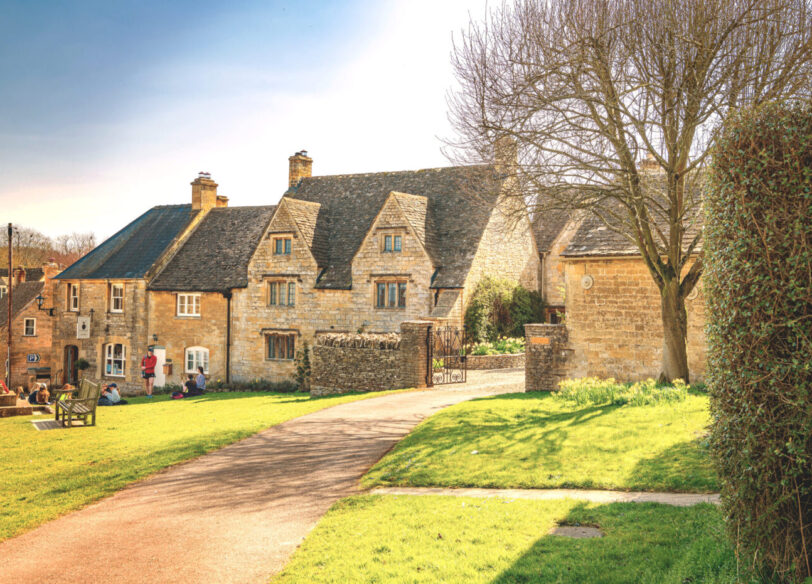 Winchcombe village houses